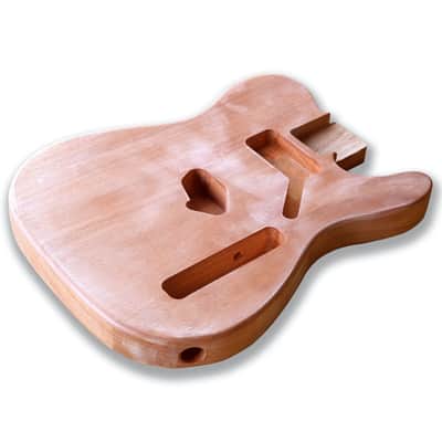 Telecaster Style Electric Guitar Body, Okoume image 3