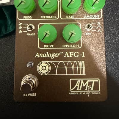Asheville Music Tools AFG-1 Dynamic Flanger 2023 - Present - Whetstone Rock Bronze image 2