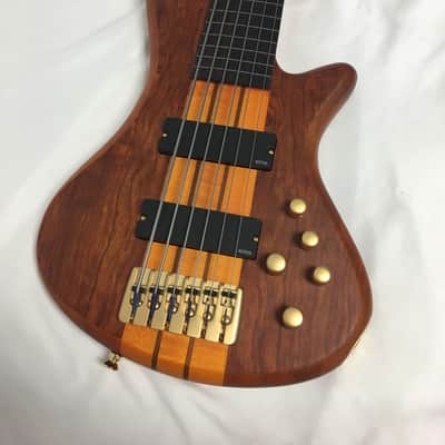 Schecter Stiletto Studio-6 FL Active Fretless 6-String Bass Honey Satin