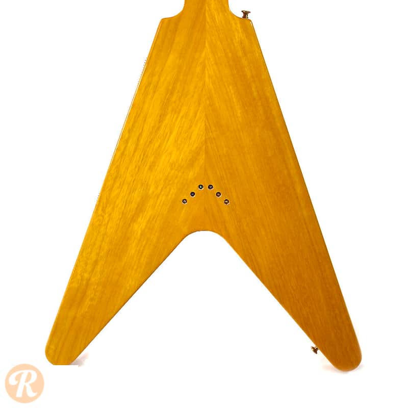 Gibson Custom Shop '59 Reissue Korina Flying V Natural 2003 image 8