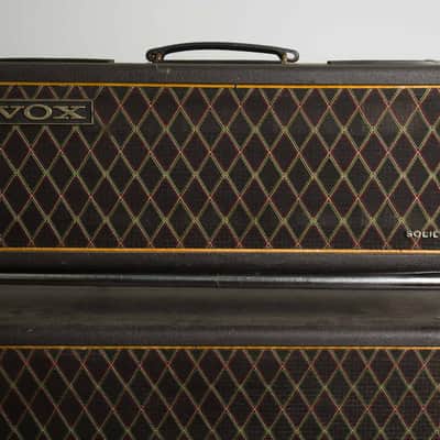 Vox  Beatle/Super Beatle Solid State *LOCAL PICKUP ONLY* Head and Cabinet Amplifier (1967), ser. #1053756. image 4