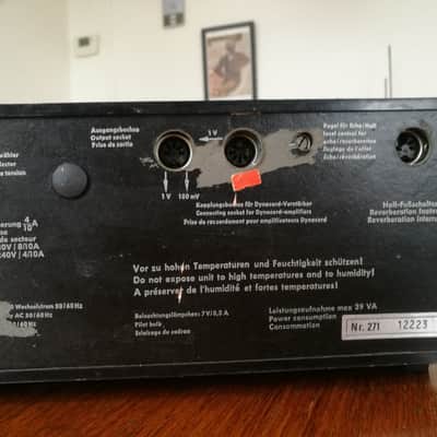 Dynacord Echocord super 76 Tape delay and spring reverb image 5