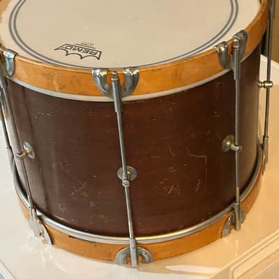 Rogers 10x14 Eagle Badge Mahogany Newport Field Drum image 4