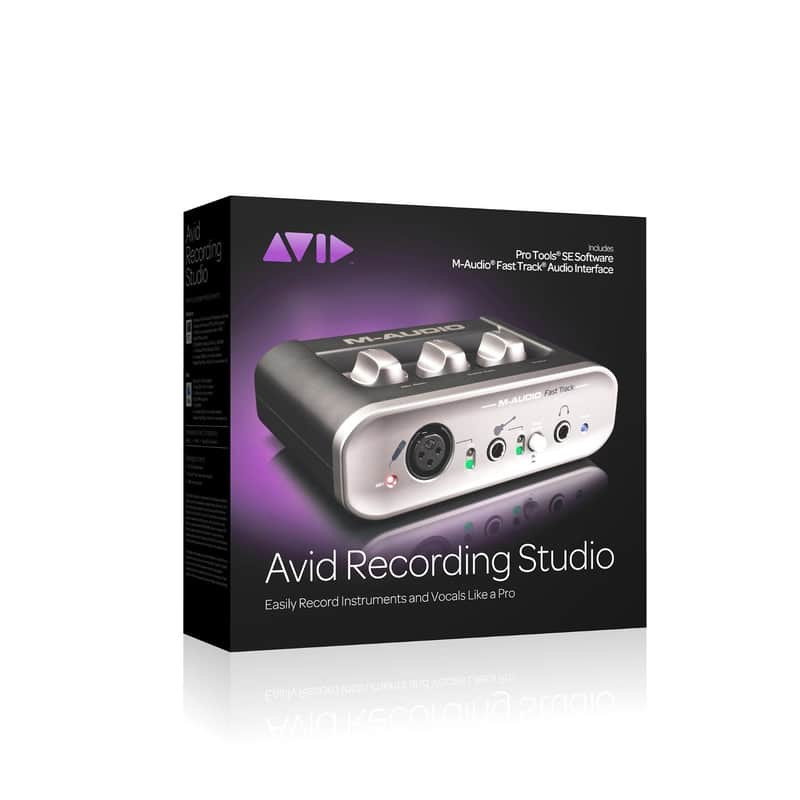 M-Audio Fast Track II Avid USB Recording Studio Interface image 1