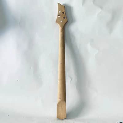Unfinished 4 String Electric Bass Guitar Maple Neck, 24 Frets Rosewood Fingerboard image 2