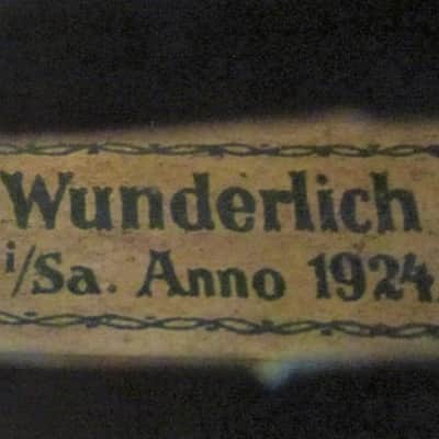 German 4/4 Jos. Theodor Wunderlich violin , Markneukirchen 1924 image 5