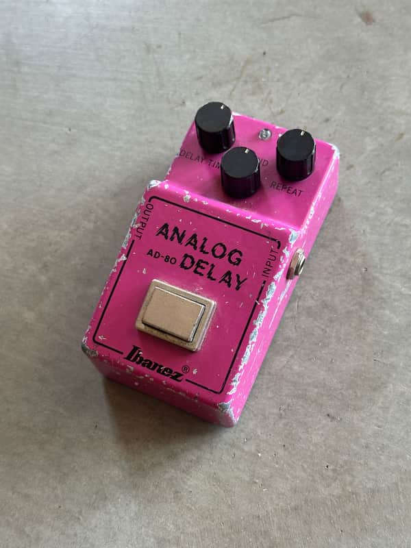 Ibanez AD-80 First Run "R" Label Analog Delay Pedal image 1