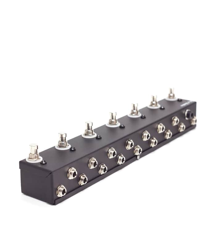 True Bypass Looper Pedal Loop Switchers 7 channel Clickless Soft Switch loopswitchers.com image 1