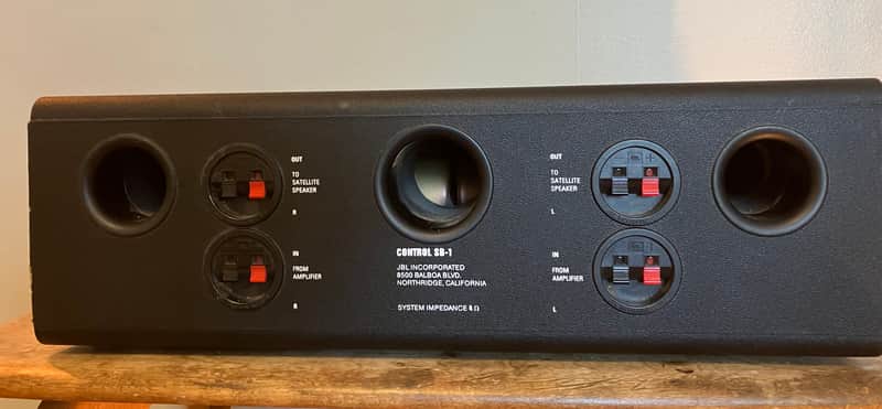 JBL CONTROL SB-1 Caisson De Basses Passif 300W RMS - Vintage 1989 - Rénové