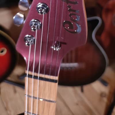 Cort G300 Pro 2022 - Present - Vivid Burgandy image 2