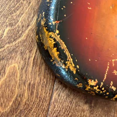 Fender Jazz Bass Body 1970 - Sunburst Vintage 100% Original! With Matching Neck Plate image 8
