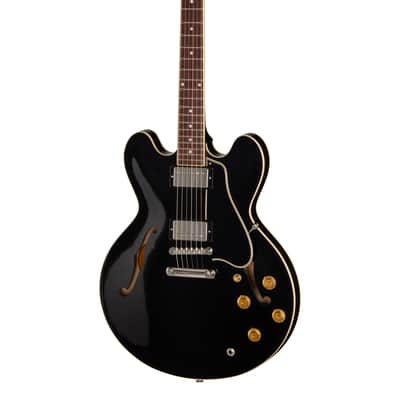 Gibson ES-335 50s Ebony w/case image 1