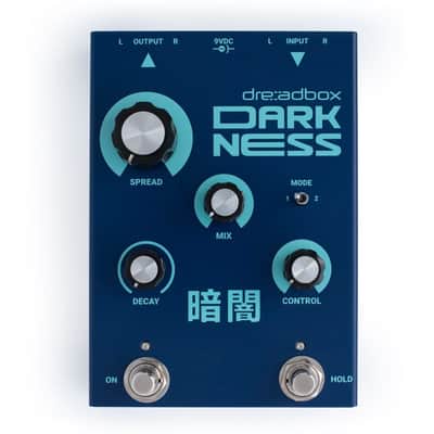 Dreadbox Darkness Stereo Reverb Pedal, Open Box (Like New) image 1