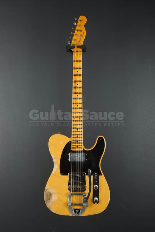 Fender Custom Shop Limited Cunife Telecaster Relic 2021 - Butterscotch (COD 2055UG) image 1