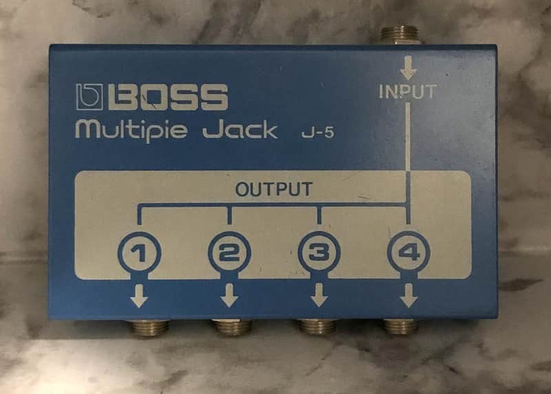 Used Boss 1980's J-5 Multiple Jack image 1