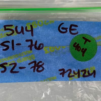 1966 General Electric 5U4GB Vintage GE Gray Plate Side Getter Rectifier Tube T404 image 7