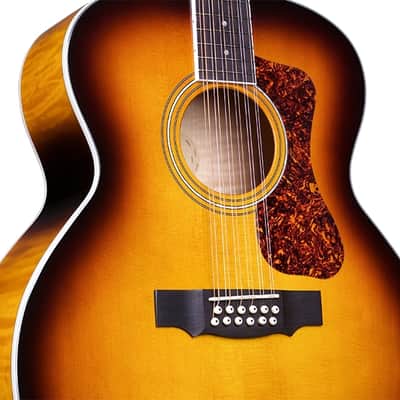 Guild F-2512E Deluxe Westerly 12-String Electro-Acoustic Antique Sunburst image 4