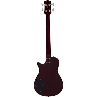 Gretsch Streamliner Jet Club Bass - Laurel Fingerboard, Walnut Stain image 3