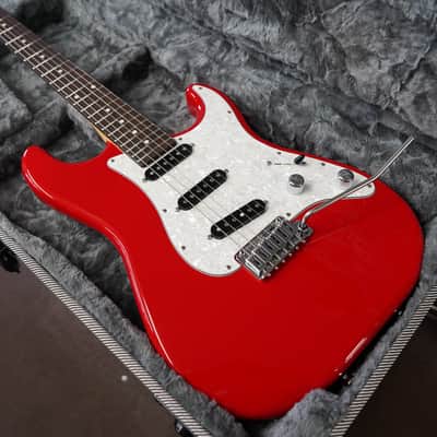 Schecter USA CUSTOM SHOP Traditional Vintage Red SSS 6-String w/ Black Tweed Case (2024) image 7