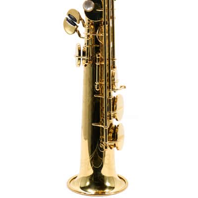Yanagisawa SWO10 Professional Bb Soprano Saxophone in Gold Lacquer SN 00409374 image 4