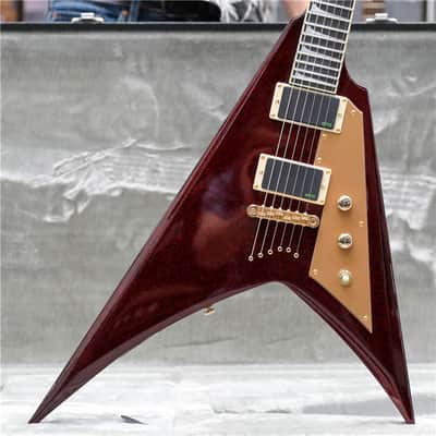 ESP LTD KH-V Red Sparkle Kirk Hammett Signature image 12