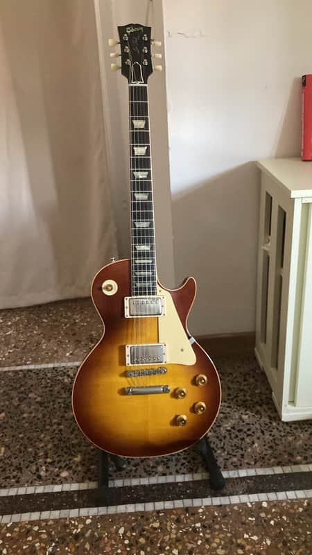 Gibson Gibson Custom Shop '58 Les Paul Standard Reissue 2026 - Iced Tea burst image 1