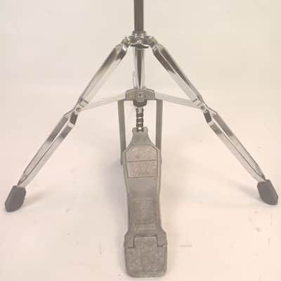 Hi-Hat Cymbal Stand Chrome Double-Brace Tripod Foot Pedal Light-Weight image 2