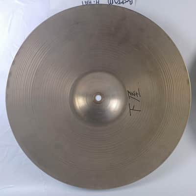 *Zildjian 14" Hi-Hats 1084/1200g Medium Cymbals B20 Avedis A USA Vintage 60s Set image 10