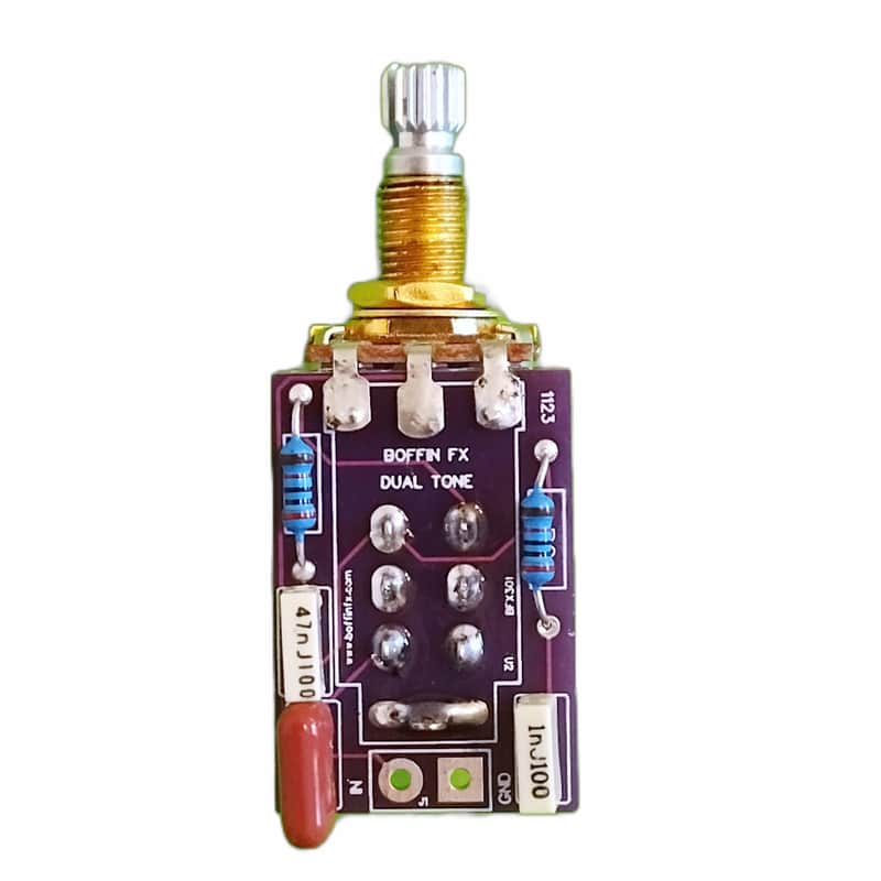 Boffin FX Guitar Dual Tone Push Pull Switch 500K image 1