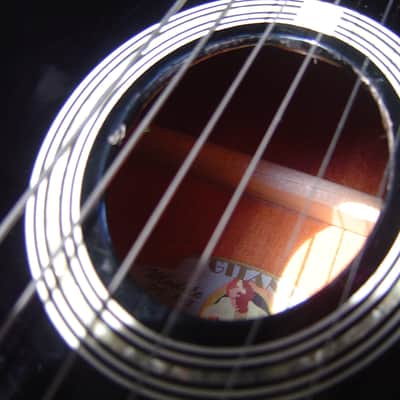 VV: Gitane DG 330 John Jorgenson Tuxedo gypsy guitar, signed, EXL+++ Guardian HSC, K&K pup, DEAL! image 7