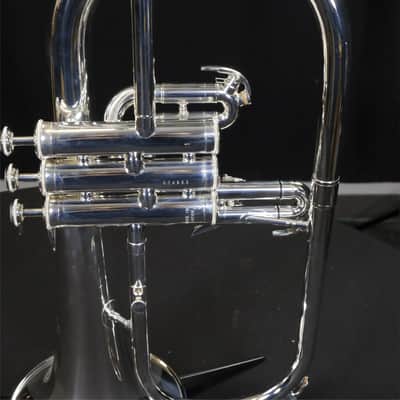 Yamaha YFH-631GS Professional Bb Flugelhorn - Silver Plated image 6