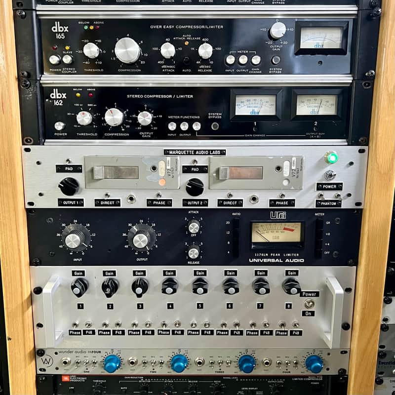 Telefunken V72 stereo tube microphone preamplifier 1950’s - Marquette Racked Mercury audio original vintage Siemens maihak mic preamp micpre image 1