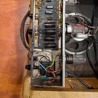 1963 Fender Harvard 6G10 Narrow-Panel Tweed Amp "Super Princeton" image 6