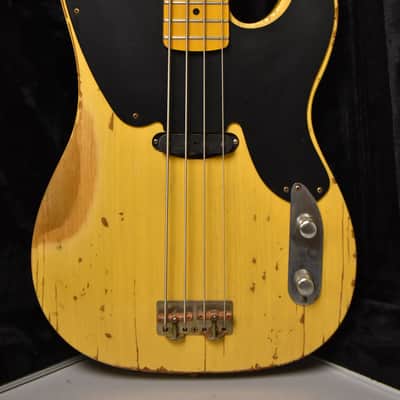2009 Nash PB-52 Butterscotch Blonde Heavy Relic w/HSC image 2