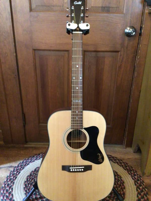 Guild Westerly Collection A-20 Marley 2021 - Present - Natural- Includes Gig Bag and Brand New Acoustic Pickup image 1