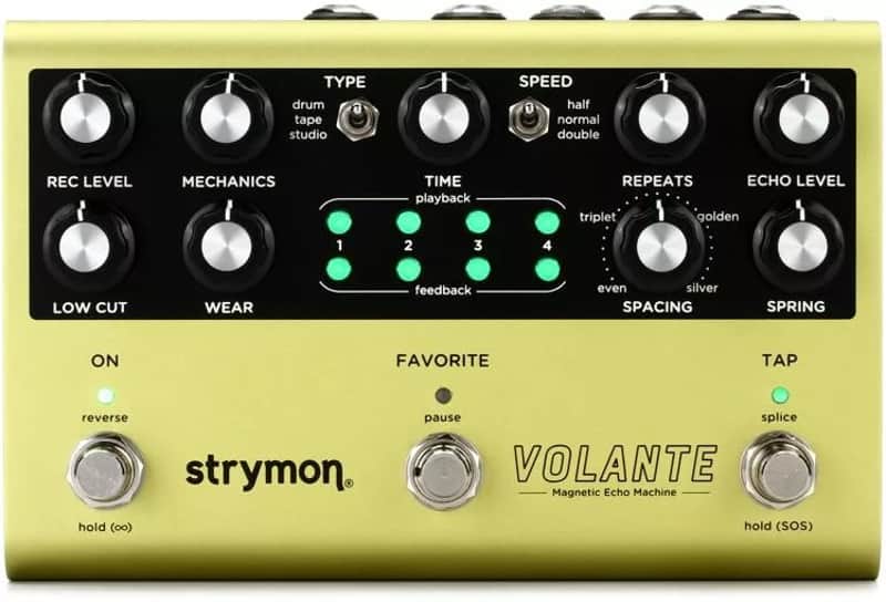 Strymon Volante Magnetic Drum & Tape Echo Delay Pedal image 1
