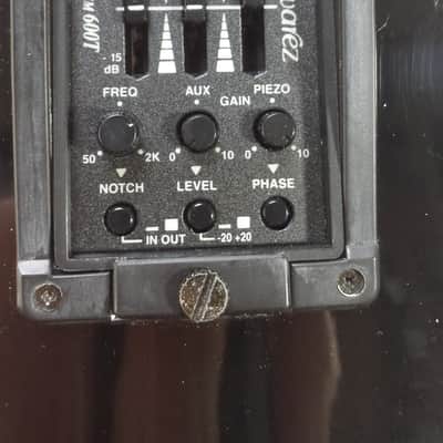 Alvarez AD-60SC Black owned by Eric Bloom image 12