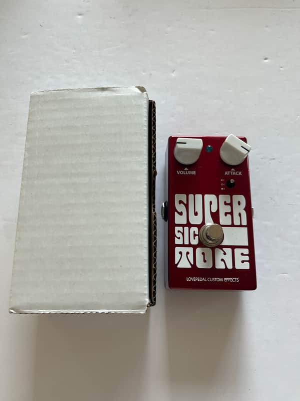 Lovepedal Custom Super Sic Tone Fuzz Distortion Hermida Rare Guitar Effect Pedal image 1