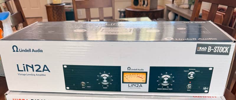 Lindell Audio LiN2A Leveling Amplifier 2022 - Present - Black image 1