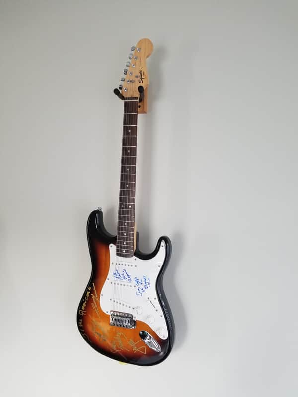 Jay and the Americans Signed Squier Bullet Stratocaster by Fender image 1