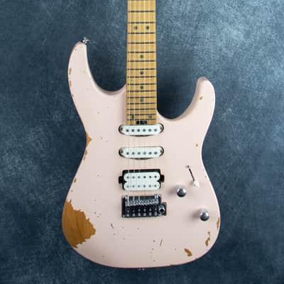 Charvel Pro Mod Signature Rick Graham DK24 Worn Shell Pink MC25004616 image 1