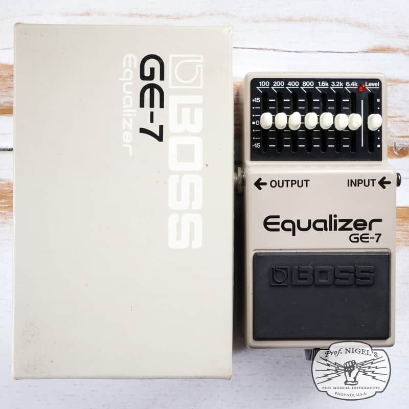 Boss GE-7 Graphic EQ 1981 - 1992 Made In Japan | Reverb