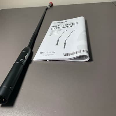 Shure MX418S/C 18" Microflex Cardioid Gooseneck Condenser Mic with Attached XLR Preamp, Mute Switch