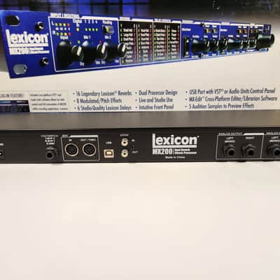 Lexicon MX200 Dual Reverb Effects Processor w/Power Supply image 4