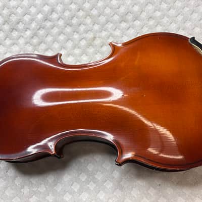 VINTAGE LIDL HAND CRAFTED IN LUBY CZECH REPUBLIC 3/4 VIOLIN MODEL 220 CASE/BOW image 7