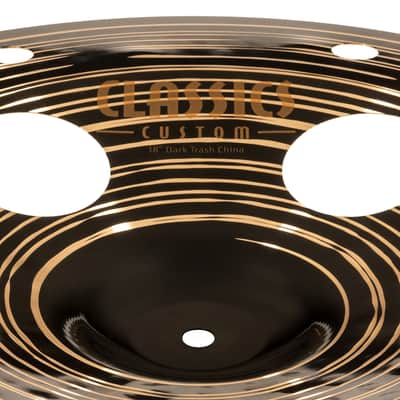 Meinl CC18DATRCH Classics Custom Dark Trash China 18" - China Cymbal image 4