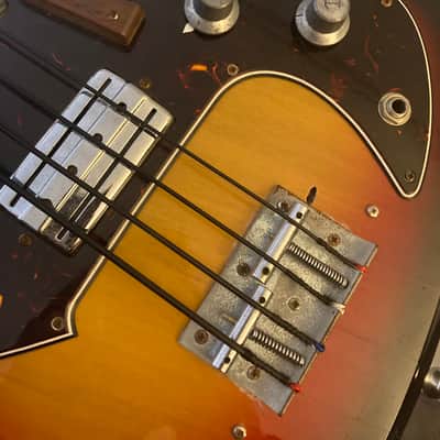 National Vintage Sixties National Model EG-467 2B 1960s - Sunburst image 8