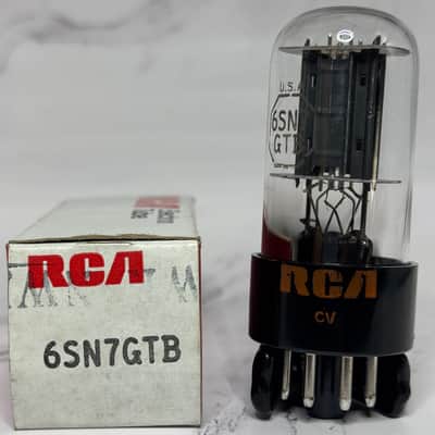 RCA 6SN7GTB Preamp Tube 1969 - Tested image 1