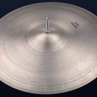 Zildjian 18" A. 70's Thin Stamp Crash Cymbal - 1410g image 3