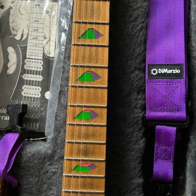 Ibanez JEM77 PMC Purple Multi Color Steve Vai with Case image 8